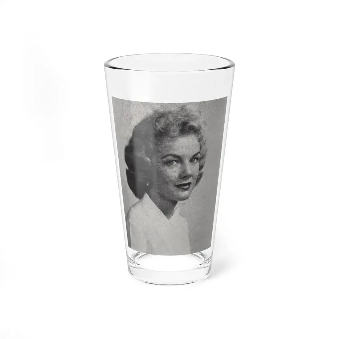Leslie Parrish #167 (Vintage Female Icon) Pint Glass 16oz 16oz - Go Mug Yourself