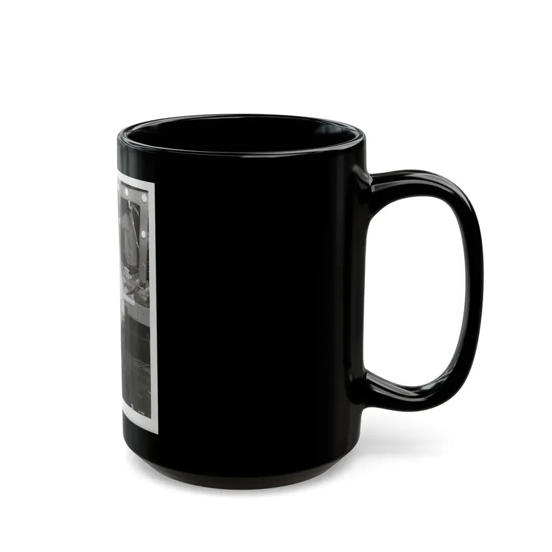 Leslie Parrish #183 1 (Vintage Female Icon) Black Coffee Mug - Go Mug Yourself