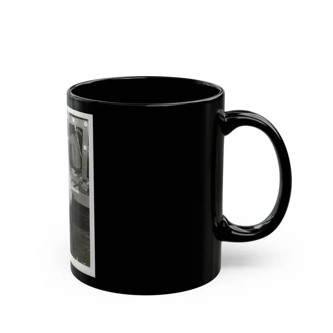 Leslie Parrish #183 1 (Vintage Female Icon) Black Coffee Mug - Go Mug Yourself