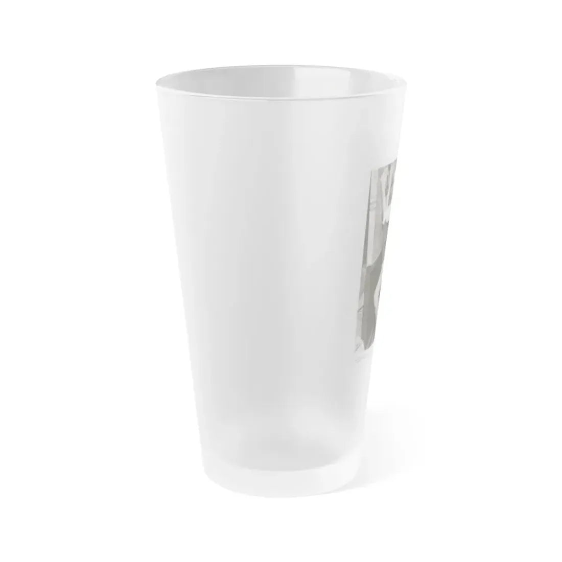 Leslie Parrish #183 1 (Vintage Female Icon) Frosted Pint Glass 16oz - Go Mug Yourself