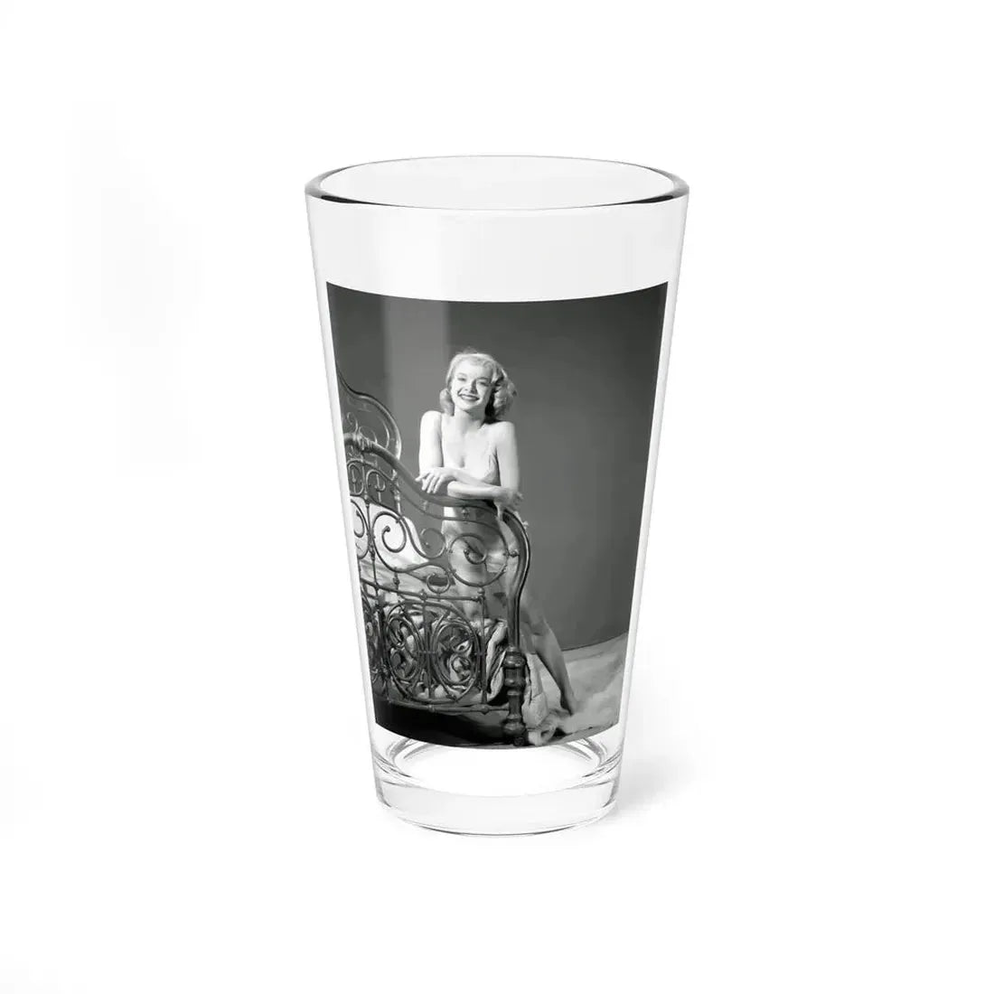 Leslie Parrish #185 (Vintage Female Icon) Pint Glass 16oz 16oz - Go Mug Yourself