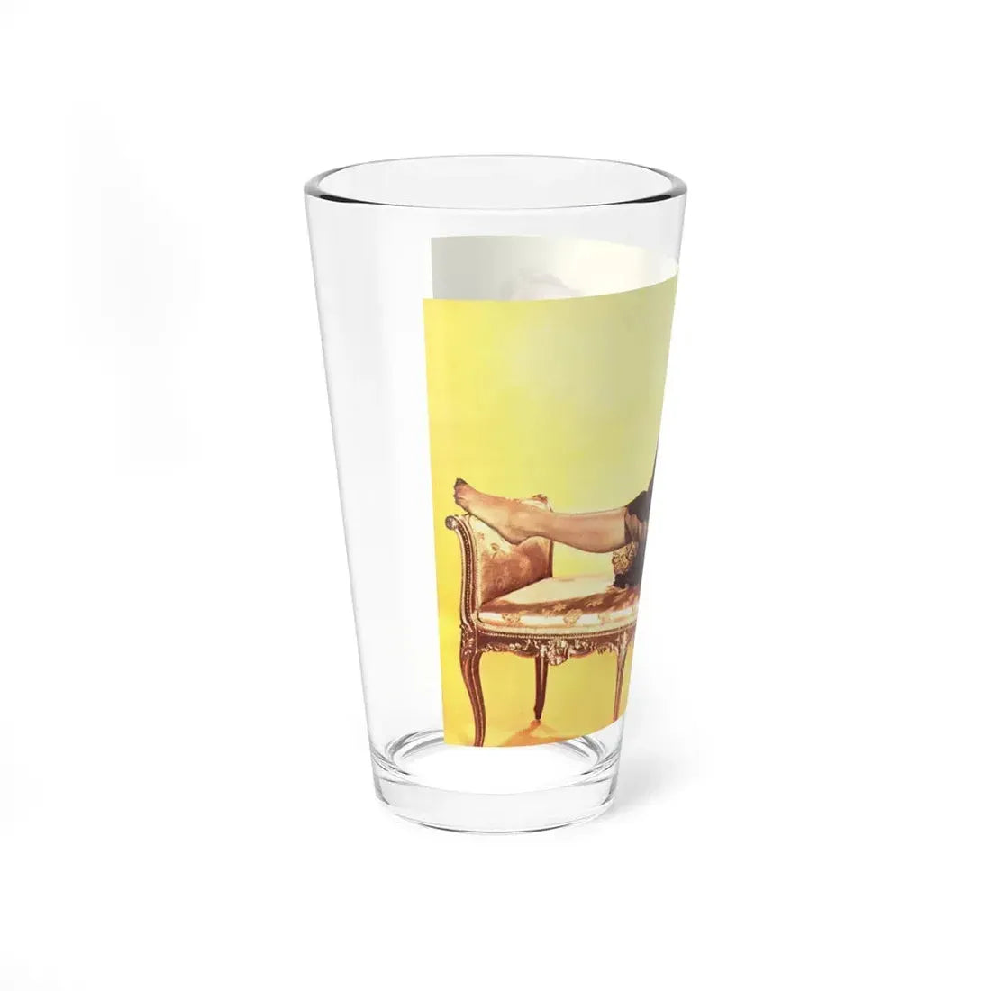 Leslie Parrish #205 (Vintage Female Icon) Pint Glass 16oz - Go Mug Yourself