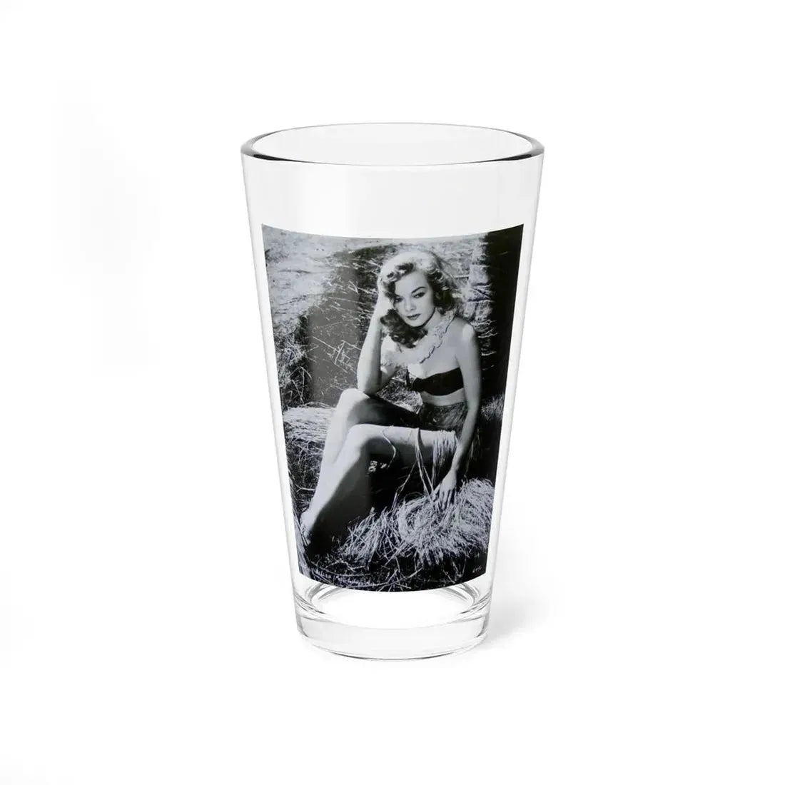 Leslie Parrish #266 (Vintage Female Icon) Pint Glass 16oz 16oz - Go Mug Yourself