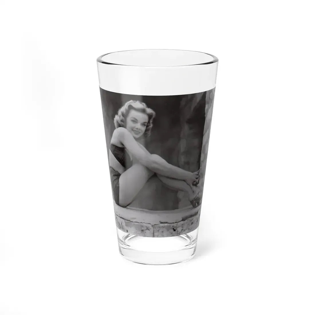 Leslie Parrish #275 (Vintage Female Icon) Pint Glass 16oz 16oz - Go Mug Yourself