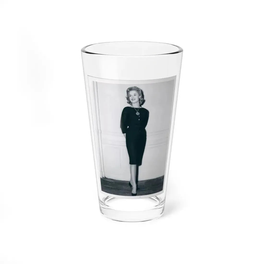 Leslie Parrish #72 (Vintage Female Icon) Pint Glass 16oz 16oz - Go Mug Yourself