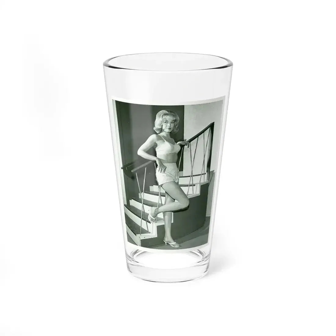 Leslie Parrish #81 (Vintage Female Icon) Pint Glass 16oz 16oz - Go Mug Yourself