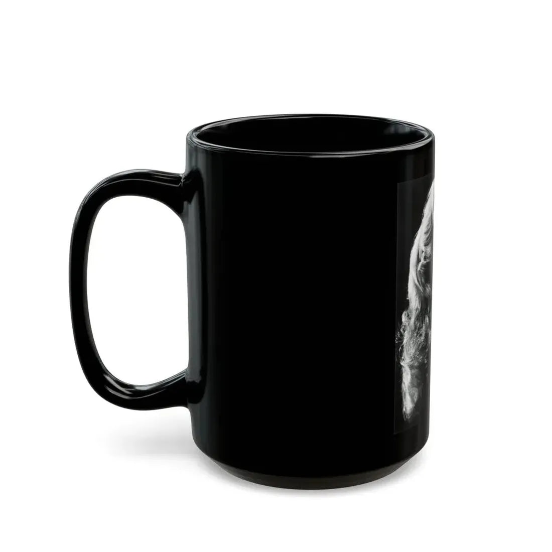 Leslie Parrish #83 1 (Vintage Female Icon) Black Coffee Mug - Go Mug Yourself