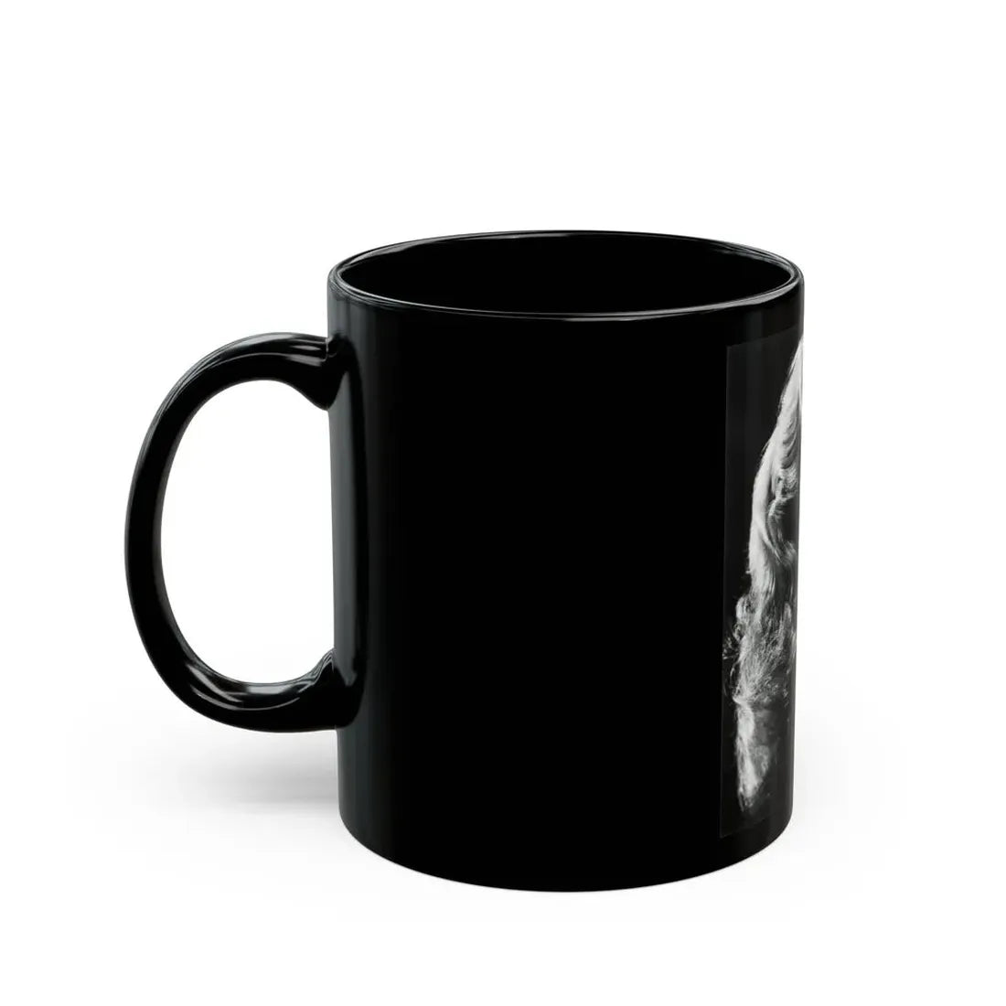 Leslie Parrish #83 1 (Vintage Female Icon) Black Coffee Mug - Go Mug Yourself