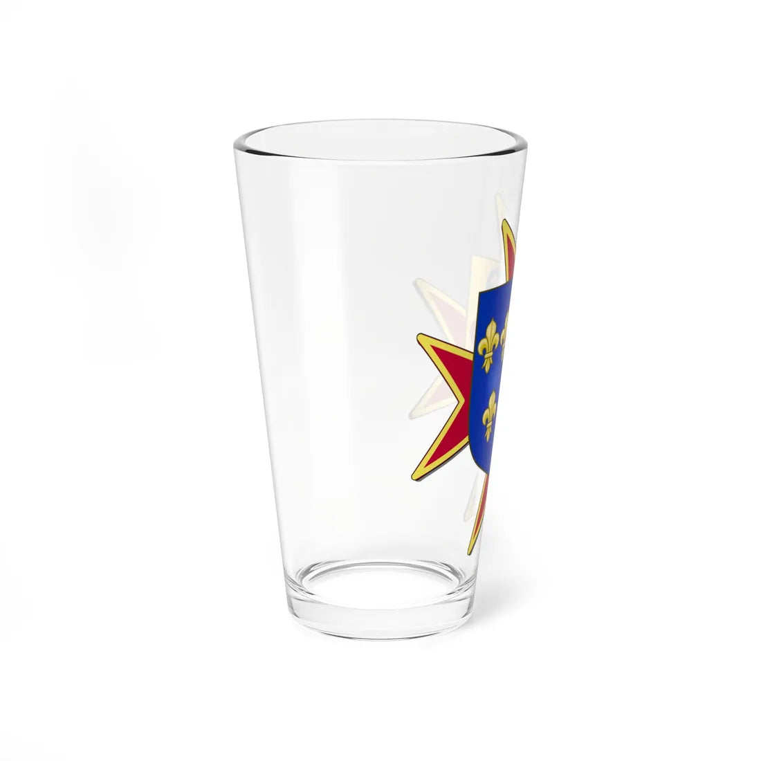 Lesser Arms of Etruria with Cross of Saint Stephen (Italy) (Coat of Arms) Pint Glass 16oz - Go Mug Yourself