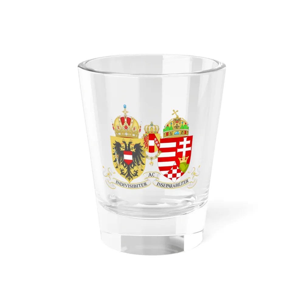 Lesser Coat of arms of Austria-Hungary - Shot Glass 1.5oz 1.5oz - Go Mug Yourself