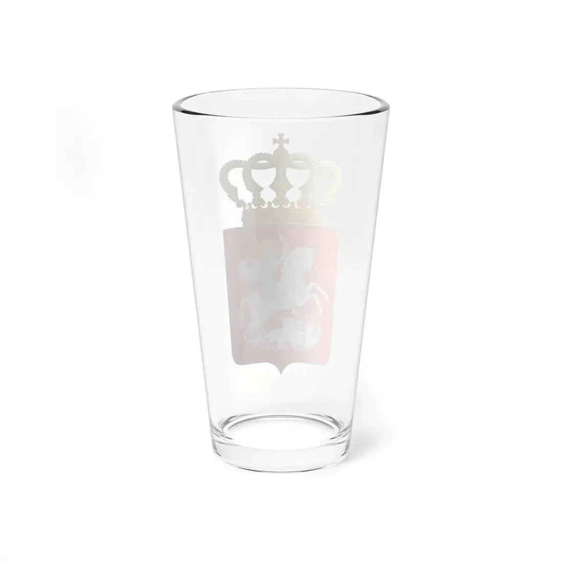 Lesser coat of arms of Georgia - Pint Glass 16oz - Go Mug Yourself