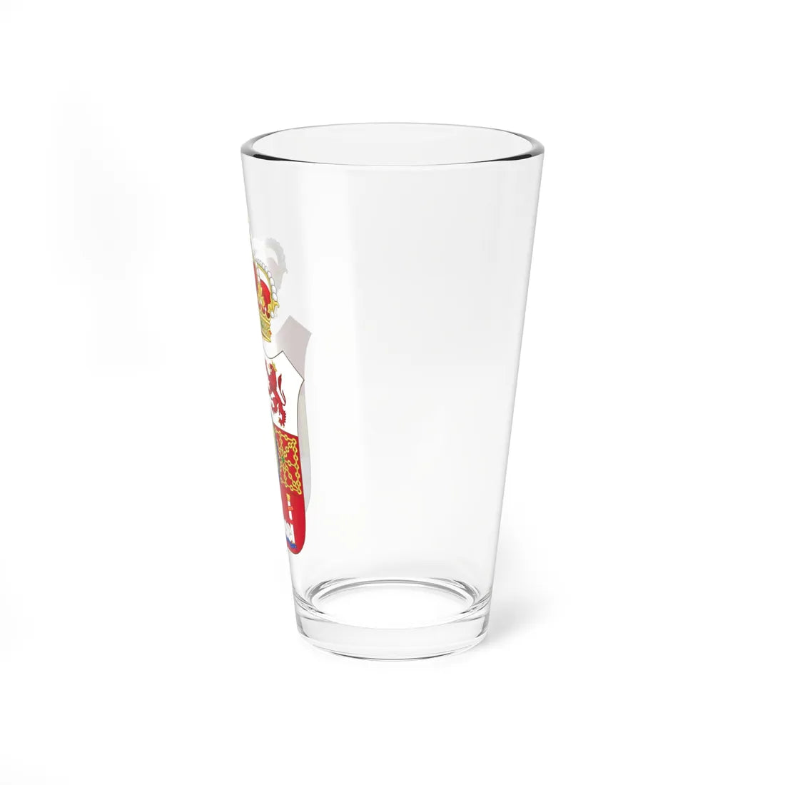 Lesser Coat of Arms of Joseph Bonaparte as King of Spain (Spain) (Coat of Arms) Pint Glass 16oz - Go Mug Yourself