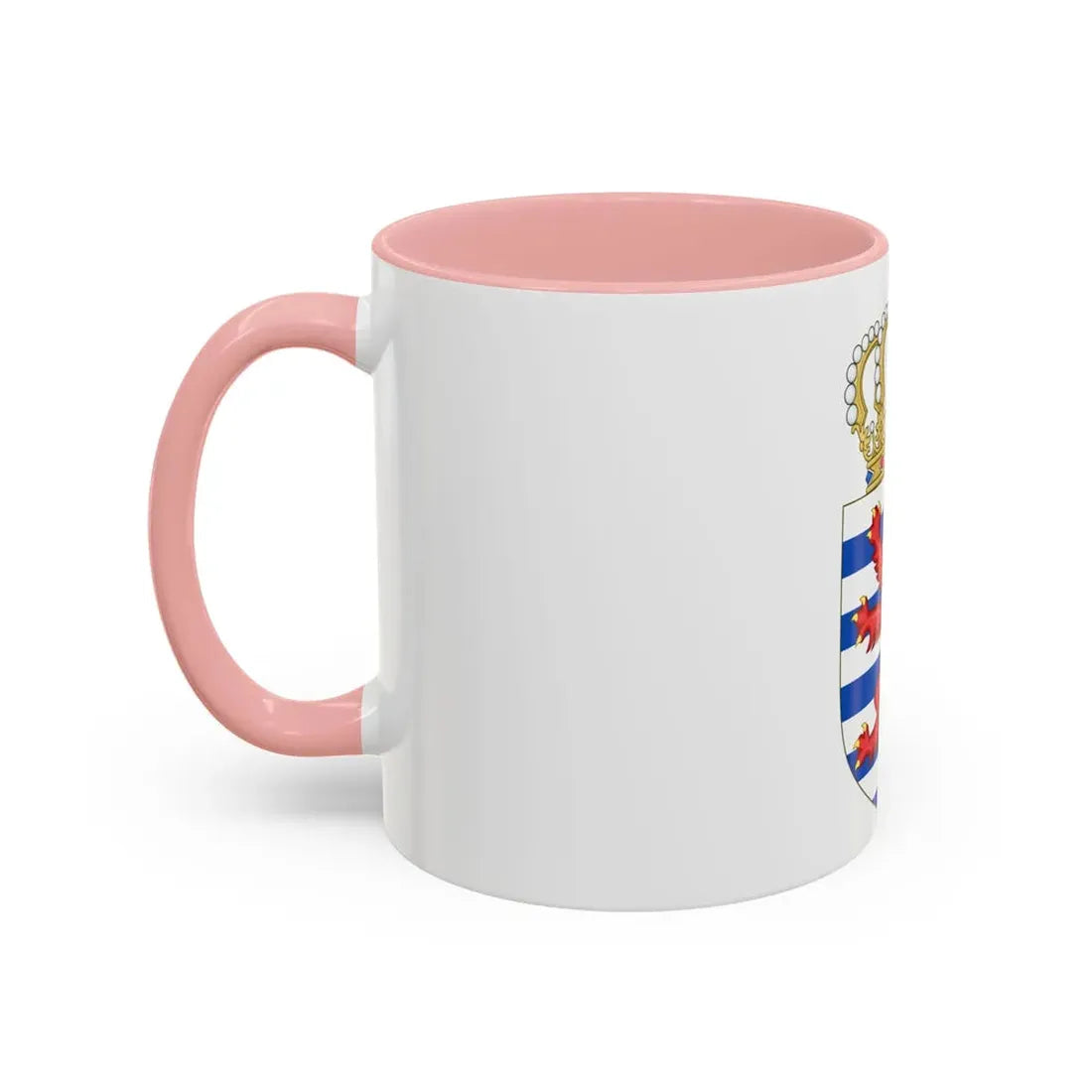 Lesser coat of arms of Luxembourg - Accent Coffee Mug - Go Mug Yourself
