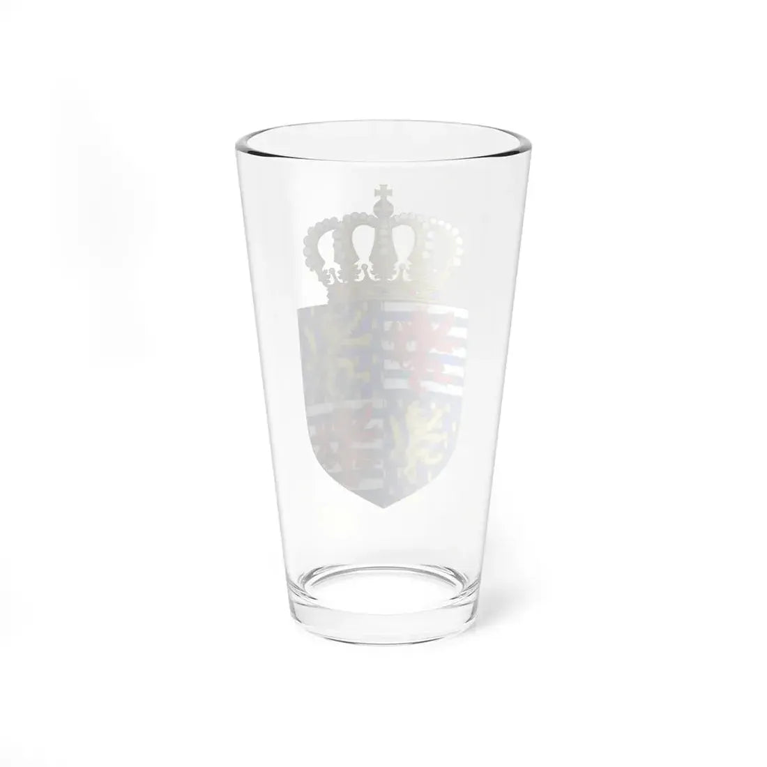Lesser coat of arms of the Grand Duke of Luxembourg (2000) - Pint Glass 16oz - Go Mug Yourself