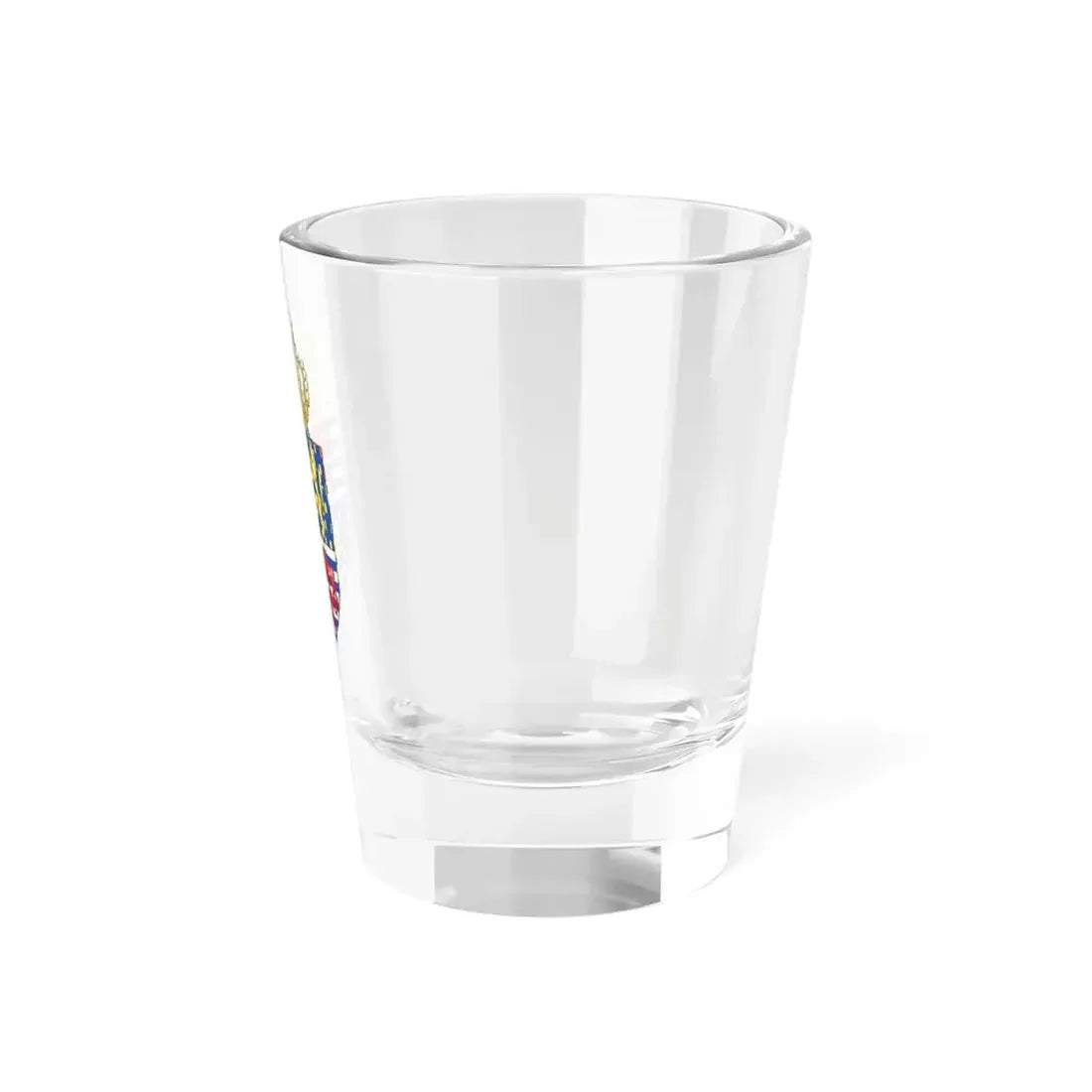 Lesser coat of arms of the Grand Duke of Luxembourg (2000) - Shot Glass 1.5oz - Go Mug Yourself