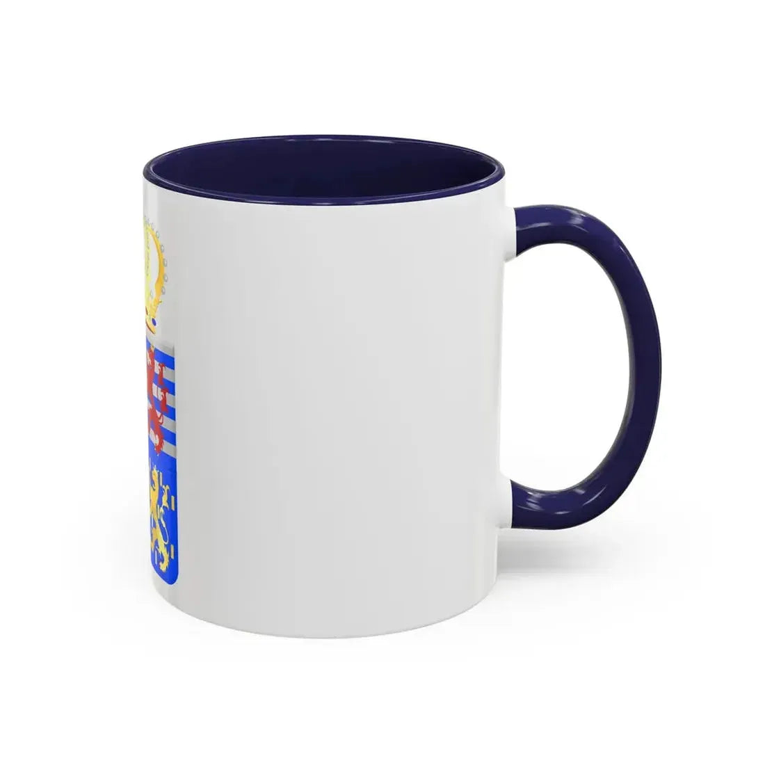 Lesser coat of arms of the Grand Dukes of Luxembourg prior to 2000 - Accent Coffee Mug - Go Mug Yourself
