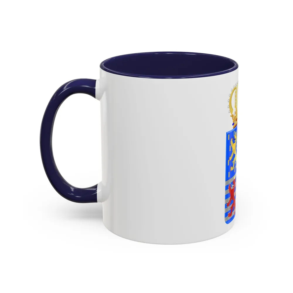 Lesser coat of arms of the Grand Dukes of Luxembourg prior to 2000 - Accent Coffee Mug - Go Mug Yourself