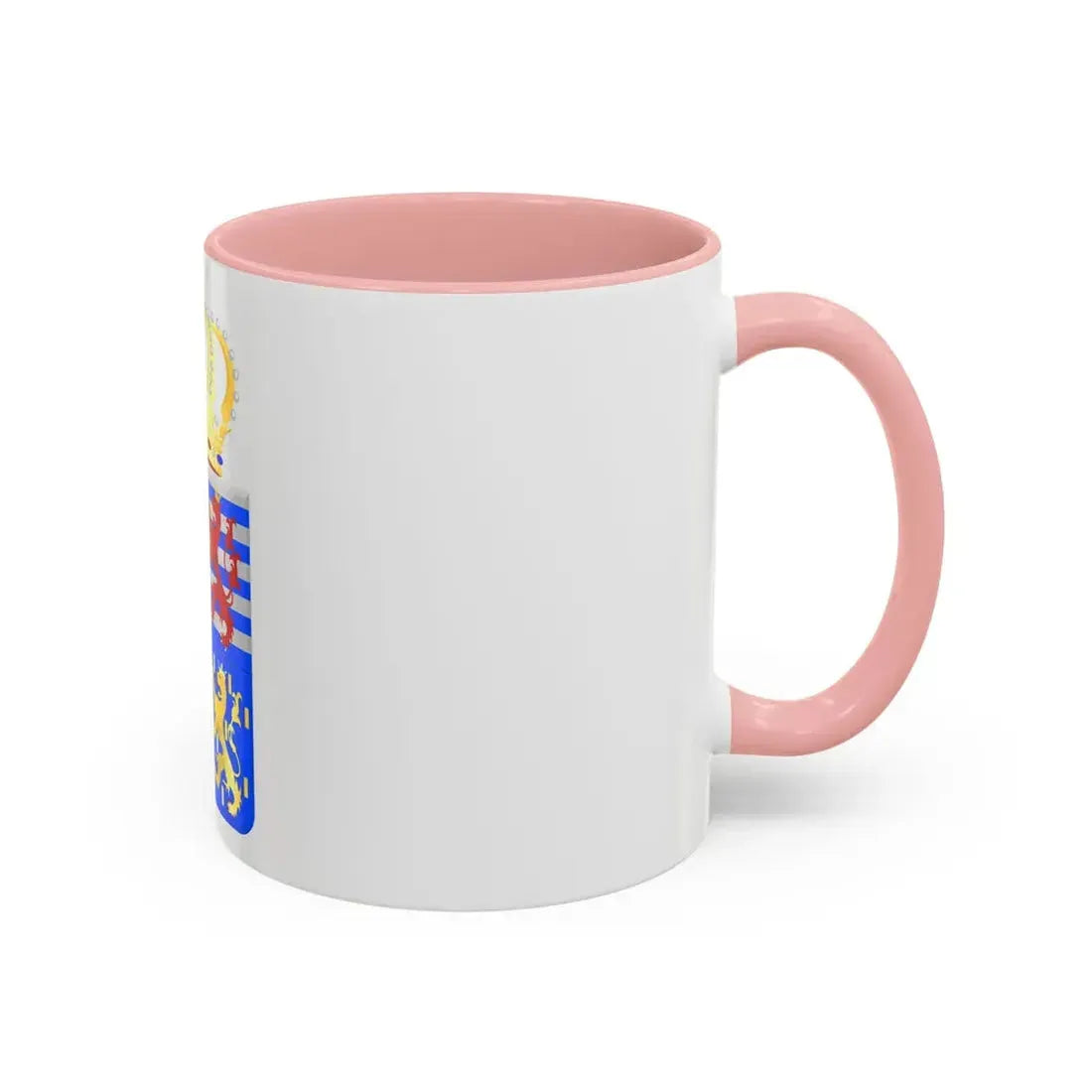 Lesser coat of arms of the Grand Dukes of Luxembourg prior to 2000 - Accent Coffee Mug - Go Mug Yourself