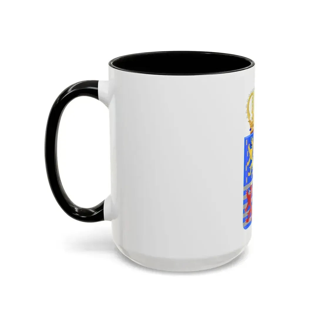 Lesser coat of arms of the Grand Dukes of Luxembourg prior to 2000 - Accent Coffee Mug - Go Mug Yourself