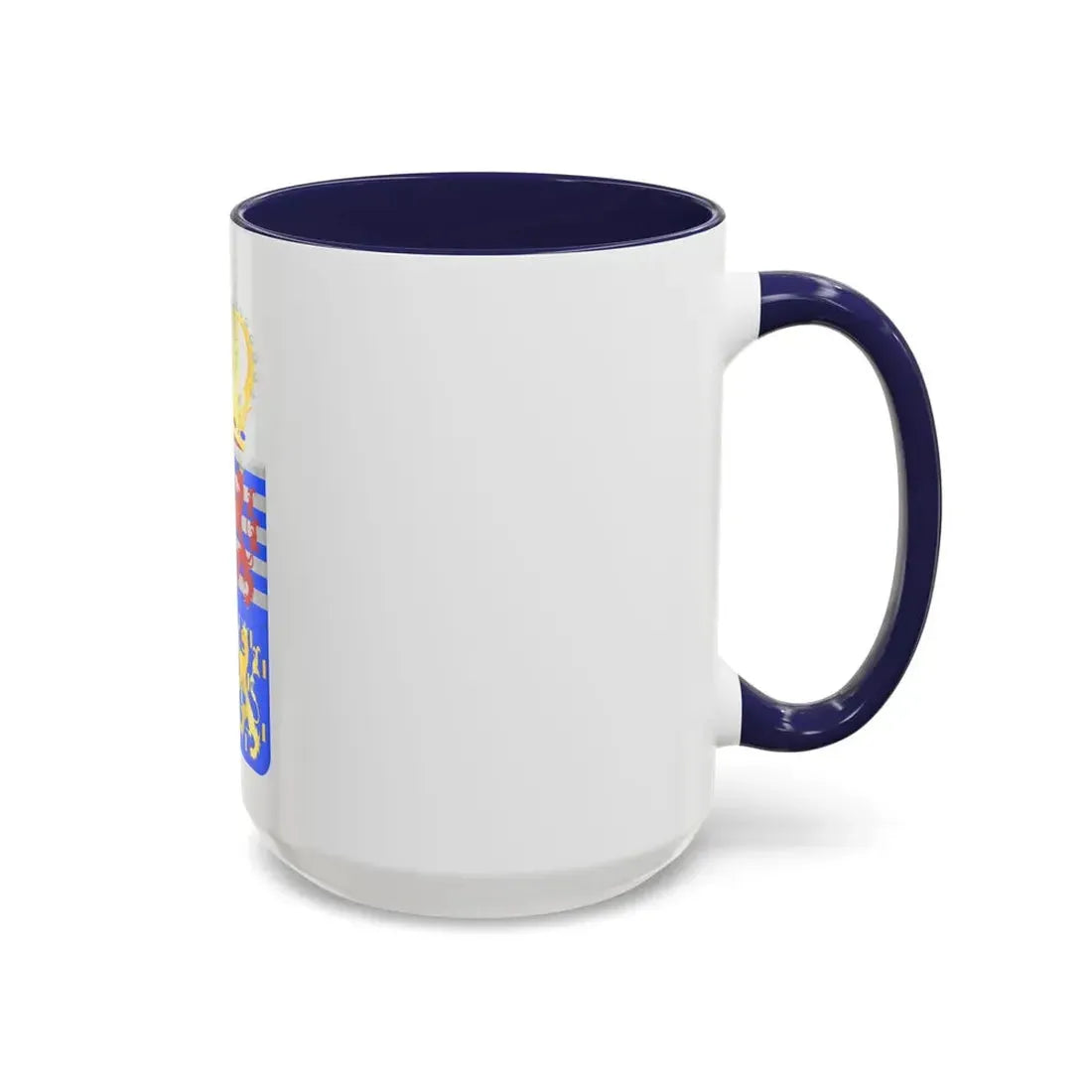 Lesser coat of arms of the Grand Dukes of Luxembourg prior to 2000 - Accent Coffee Mug - Go Mug Yourself