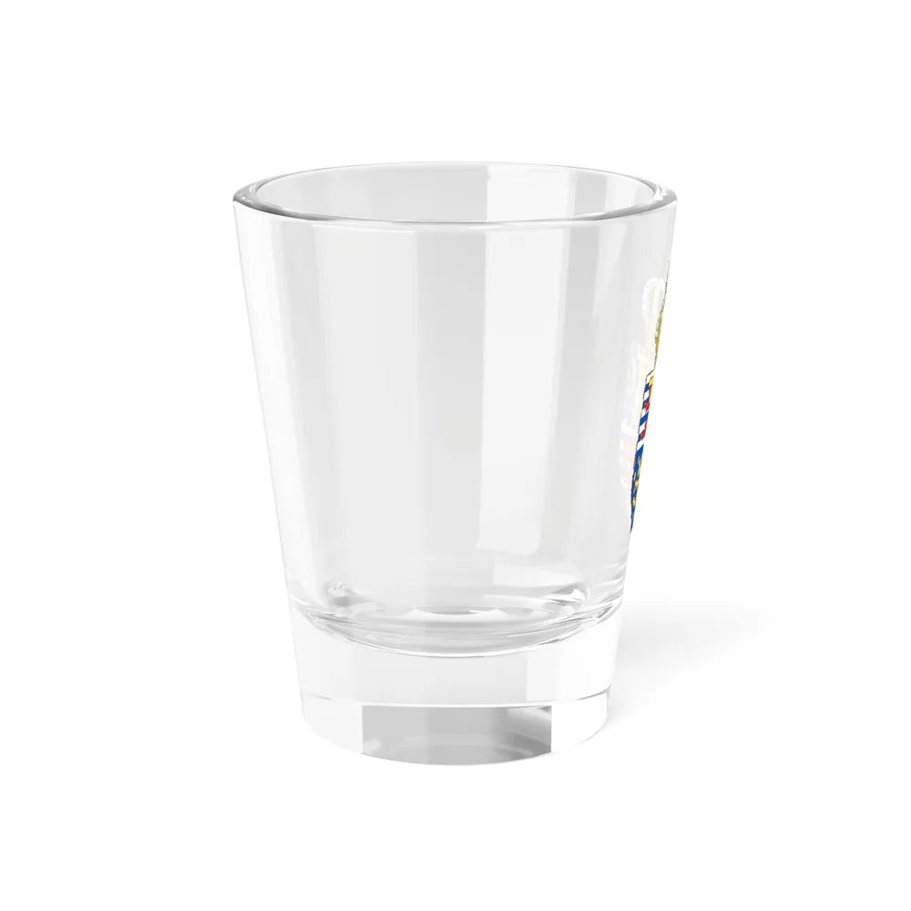 Lesser coat of arms of the Hereditary Grand Duke of Luxembourg (2000) - Shot Glass 1.5oz - Go Mug Yourself
