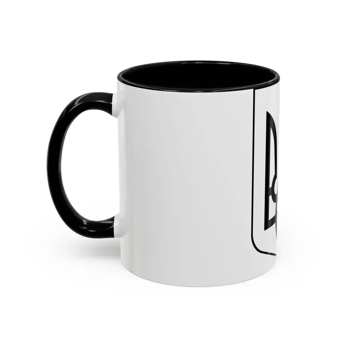 Lesser Coat of Arms of Ukraine 2 - Accent Coffee Mug - Go Mug Yourself