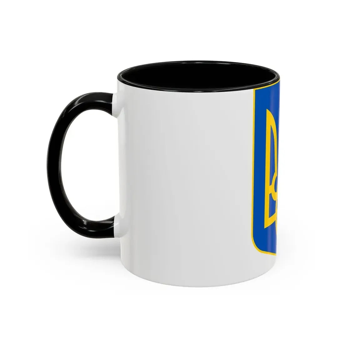 Lesser Coat of Arms of Ukraine - Accent Coffee Mug - Go Mug Yourself
