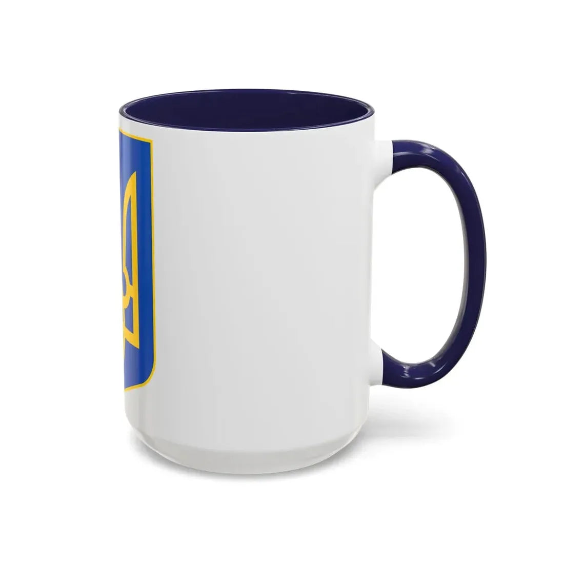 Lesser Coat of Arms of Ukraine - Accent Coffee Mug - Go Mug Yourself