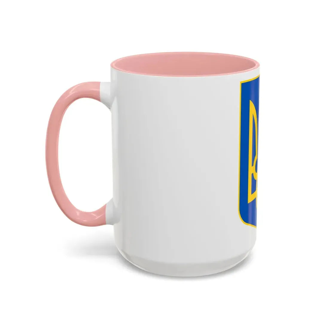Lesser Coat of Arms of Ukraine - Accent Coffee Mug - Go Mug Yourself