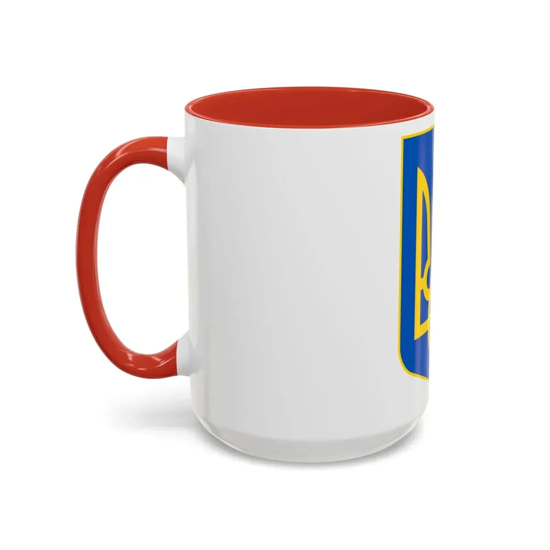 Lesser Coat of Arms of Ukraine - Accent Coffee Mug - Go Mug Yourself