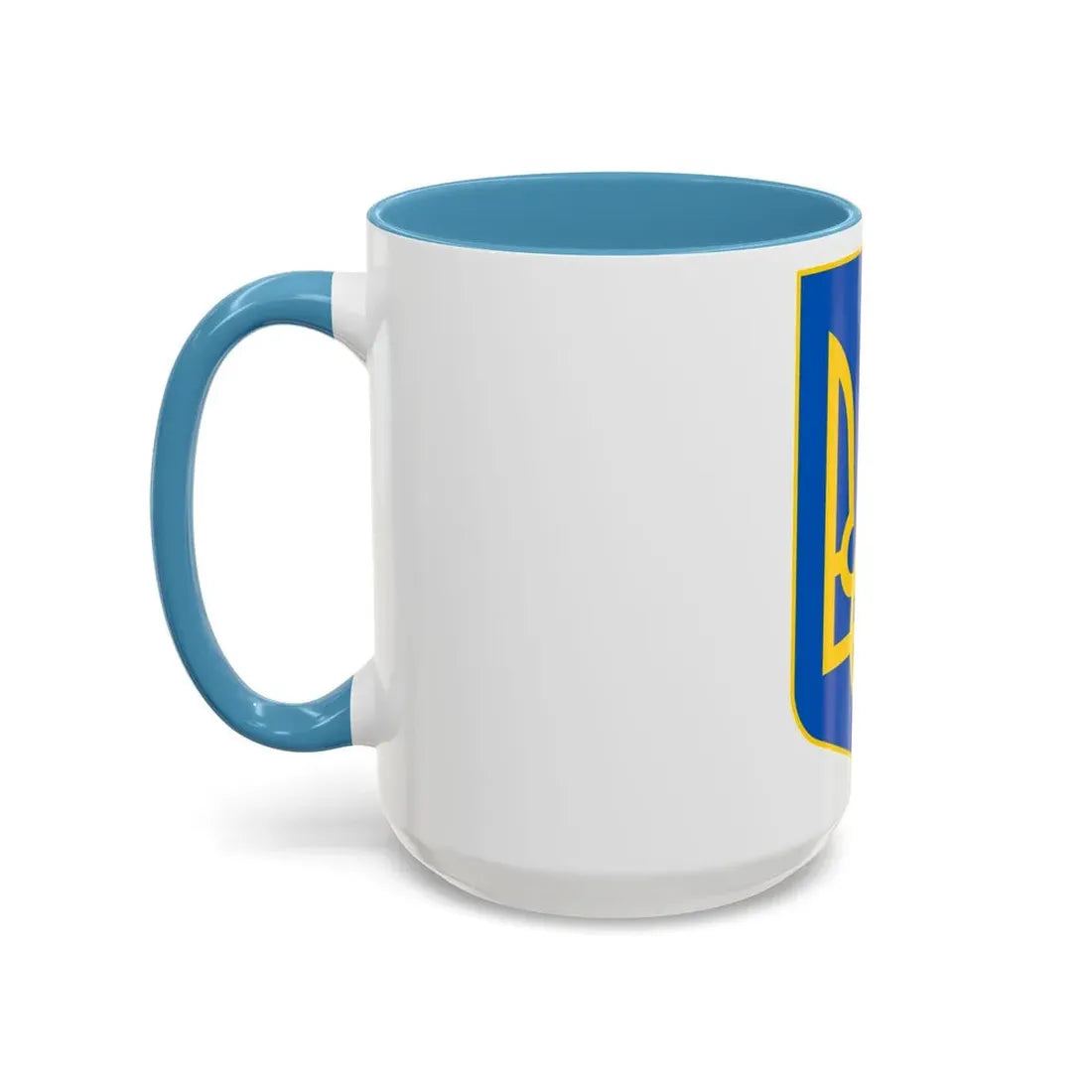 Lesser Coat of Arms of Ukraine - Accent Coffee Mug - Go Mug Yourself