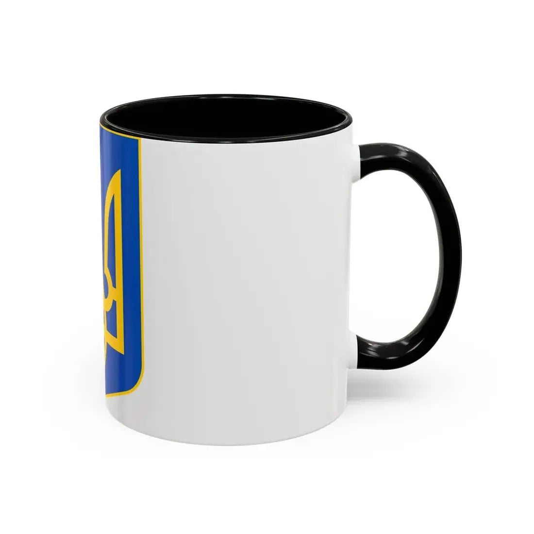 Lesser Coat of Arms of Ukraine - Accent Coffee Mug - Go Mug Yourself