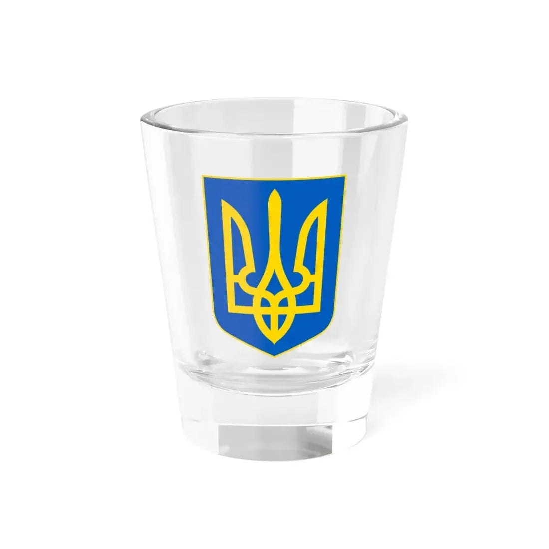 Lesser Coat of Arms of Ukraine - Shot Glass 1.5oz 1.5oz - Go Mug Yourself