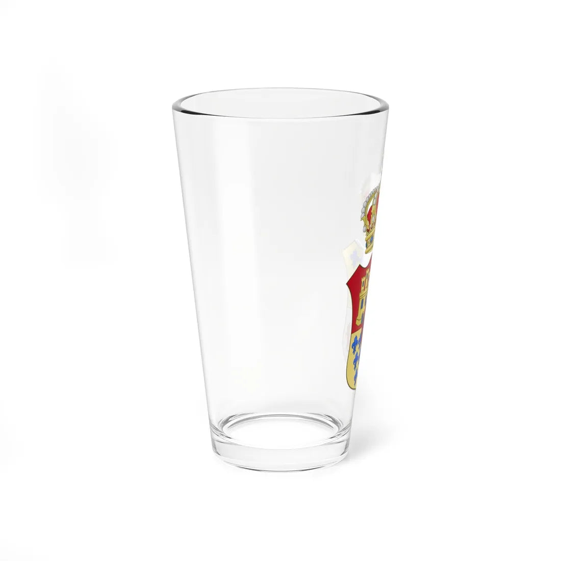 Lesser Ducal Coat of Arms of Parma 1748-1802 (Italy) (Coat of Arms) Pint Glass 16oz - Go Mug Yourself