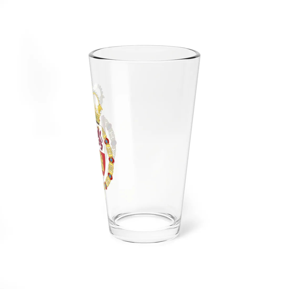 Lesser Royal Coat of Arms of Spain c.1668-1700 (Spain) (Coat of Arms) Pint Glass 16oz - Go Mug Yourself