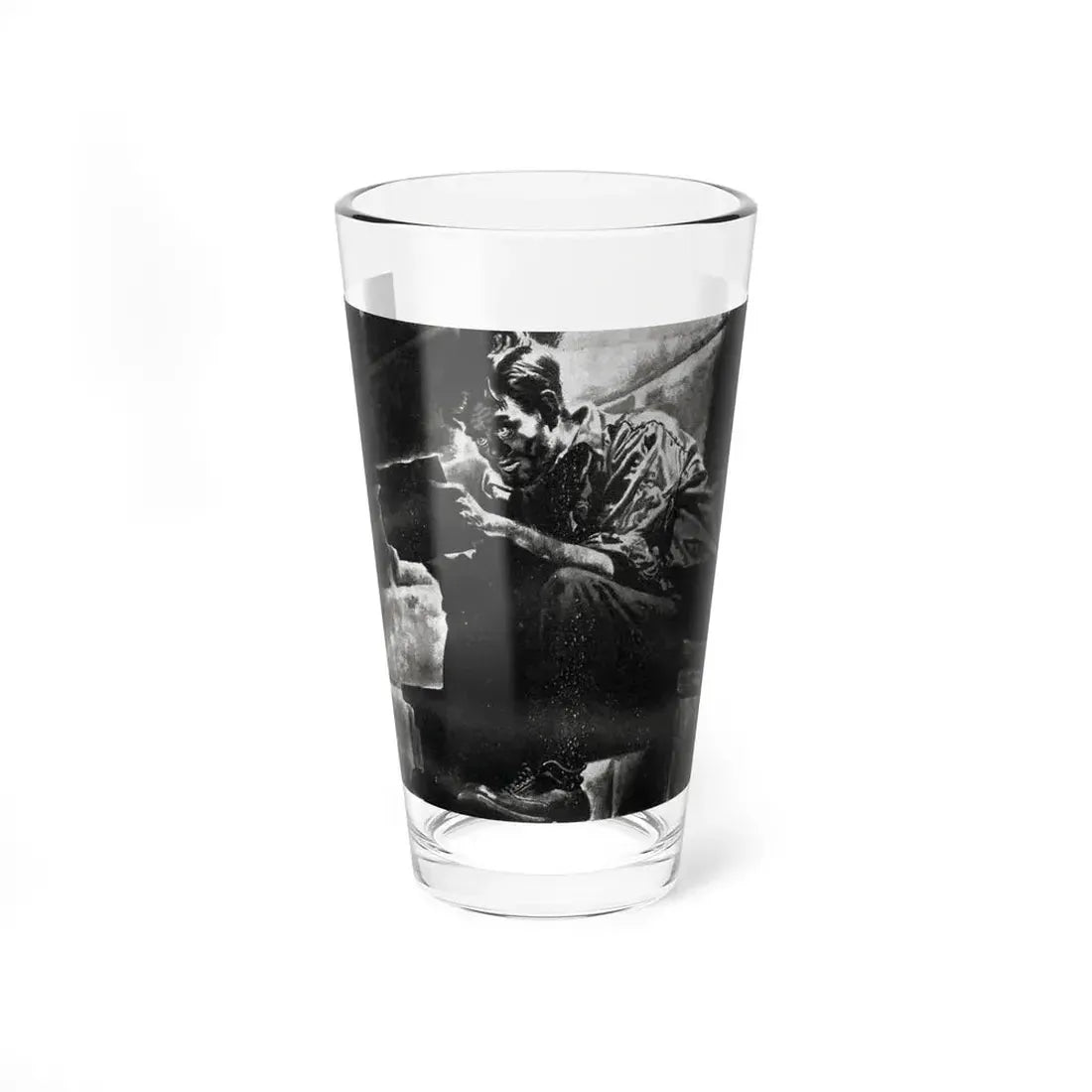 Letter to a P.O.W., Liberty magazine, January 1, 1944 - Pint Glass 16oz 16oz - Go Mug Yourself