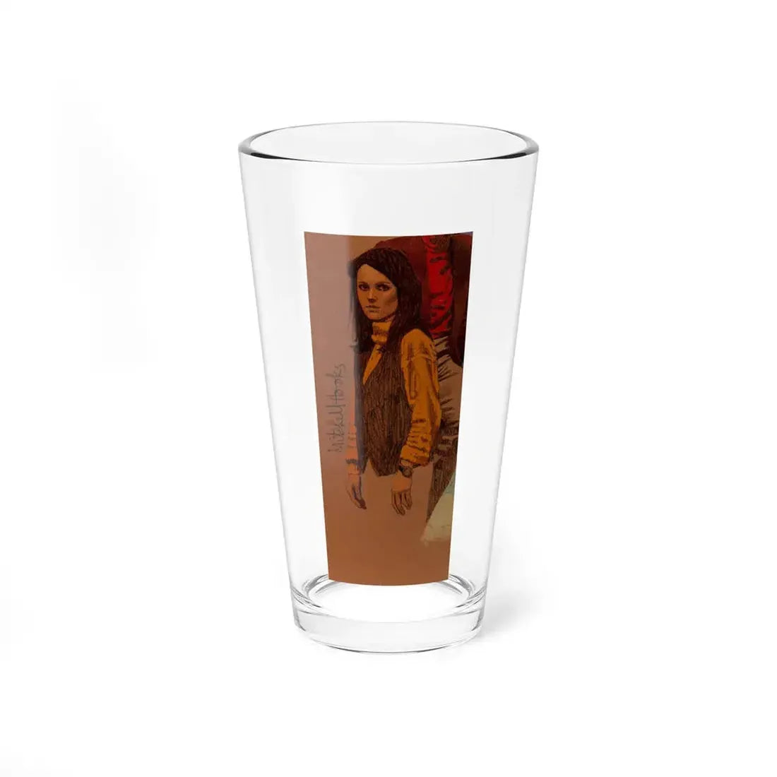 Lew Archer Zebra Striped Hearse, paperback cover (Bantam Books, 1978)_ signature - Pint Glass 16oz 16oz - Go Mug Yourself