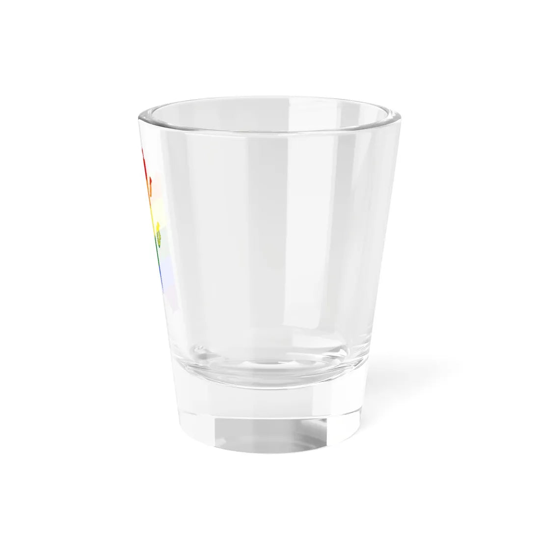 LGBT flag map of Belize (Belize) Shot Glass 1.5oz - Go Mug Yourself