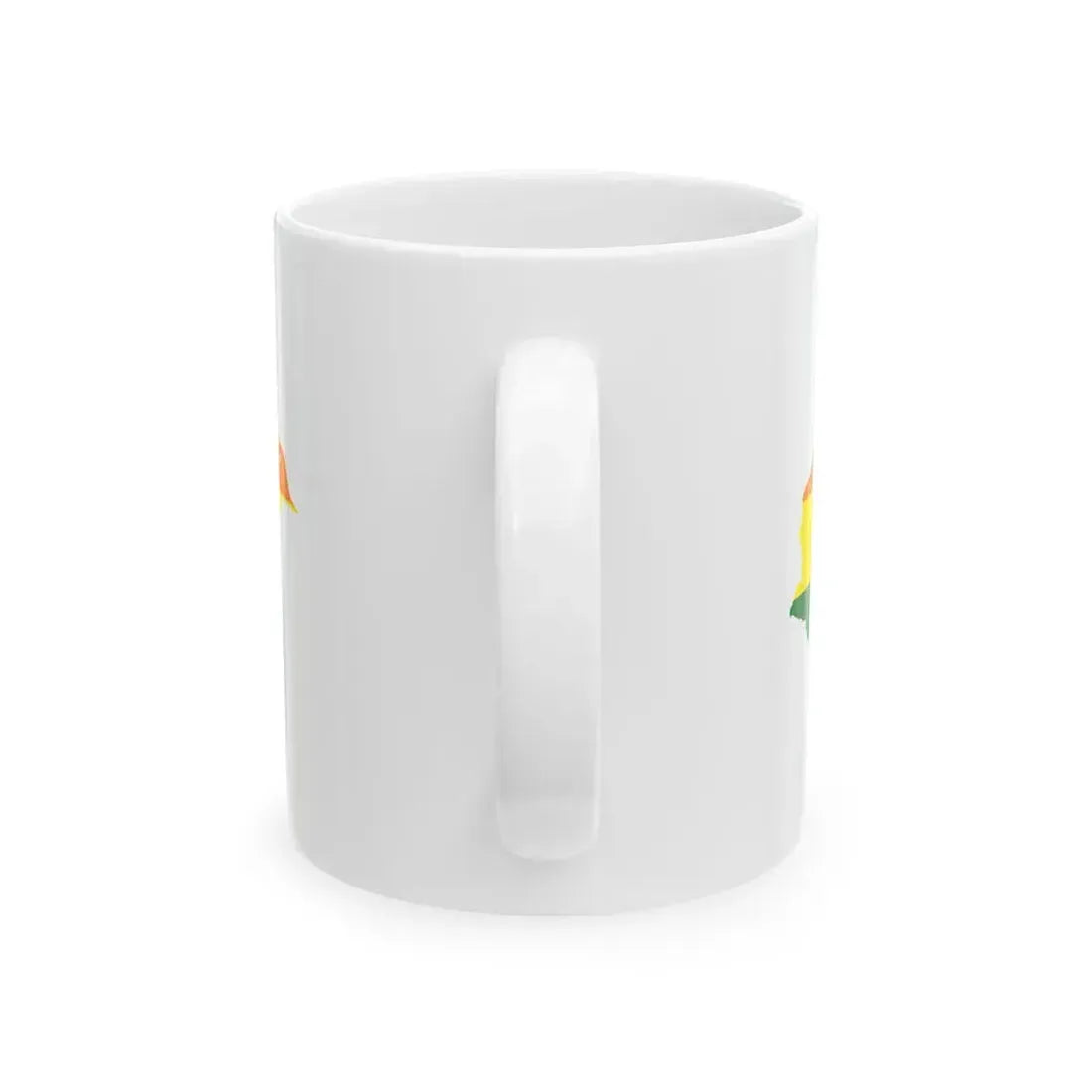 LGBT flag map of Honduras (Honduras) White Coffee Mug - Go Mug Yourself