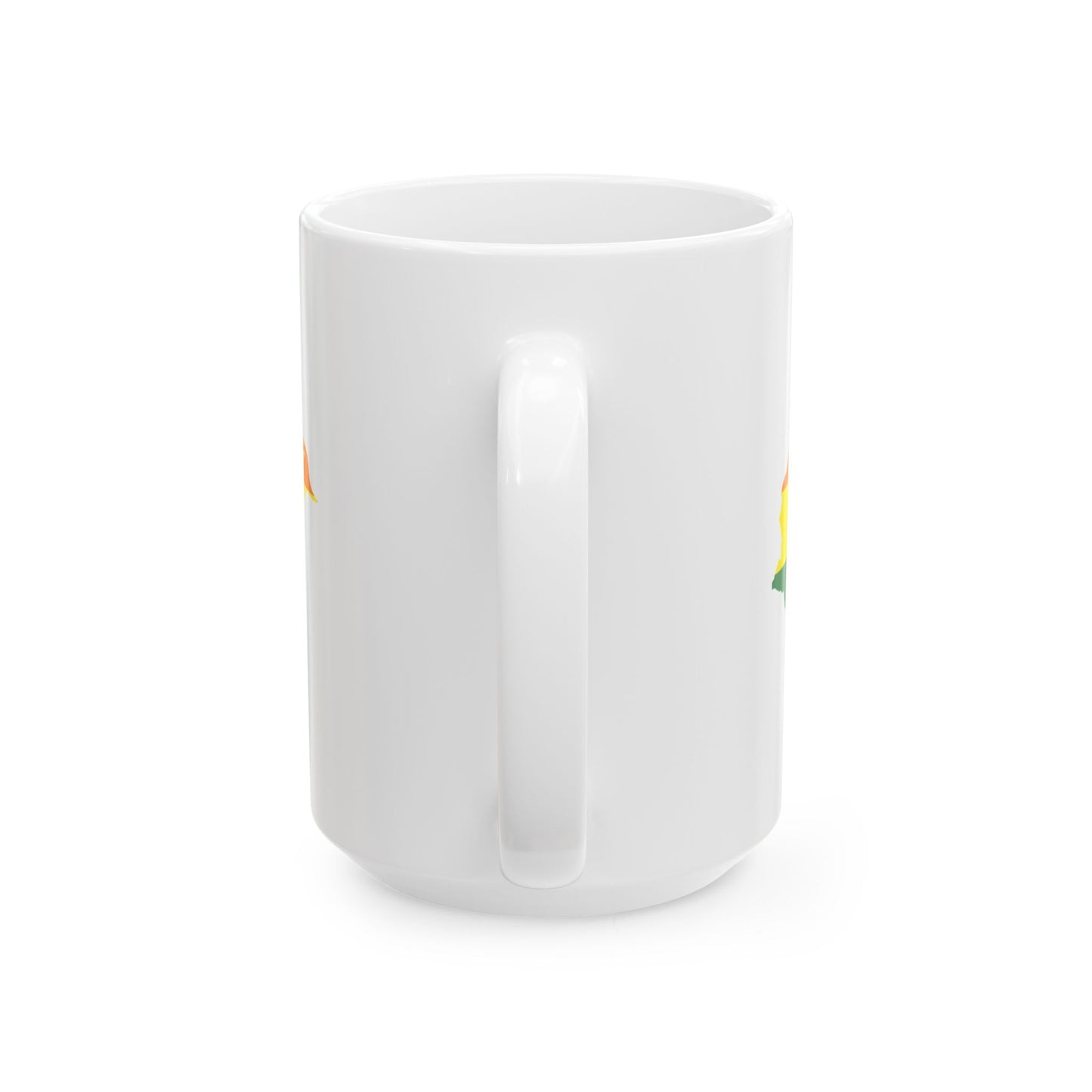 LGBT flag map of Honduras (Honduras) White Coffee Mug-Go Mug Yourself