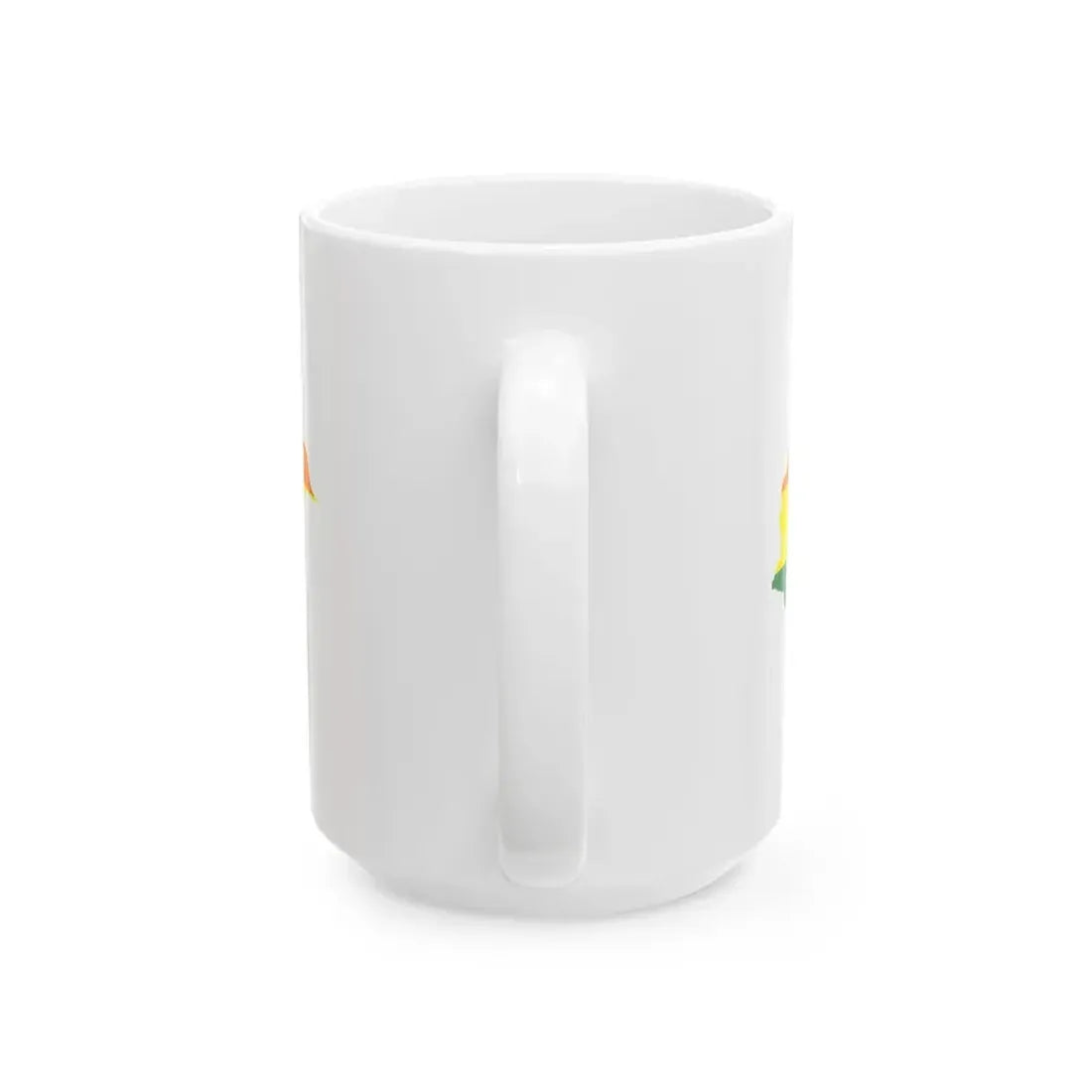LGBT flag map of Honduras (Honduras) White Coffee Mug - Go Mug Yourself