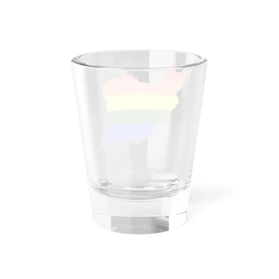LGBT flag map of Iran (Iran) Shot Glass 1.5oz - Go Mug Yourself