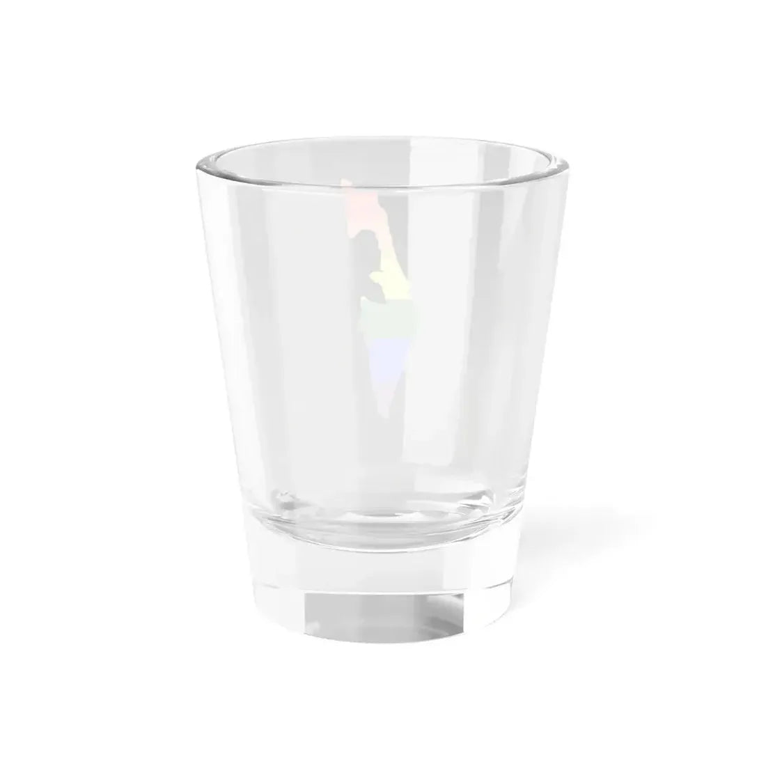 LGBT flag map of Israel (Israel) Shot Glass 1.5oz - Go Mug Yourself