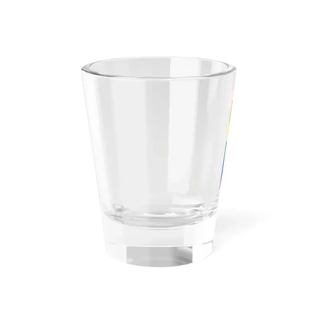 LGBT flag map of Israel (Israel) Shot Glass 1.5oz - Go Mug Yourself