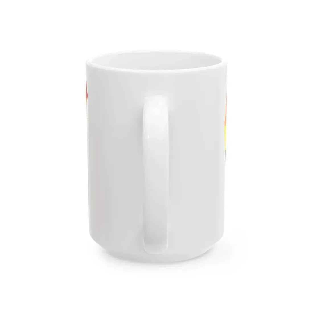 LGBT flag map of the United States of America (United States) White Coffee Mug - Go Mug Yourself