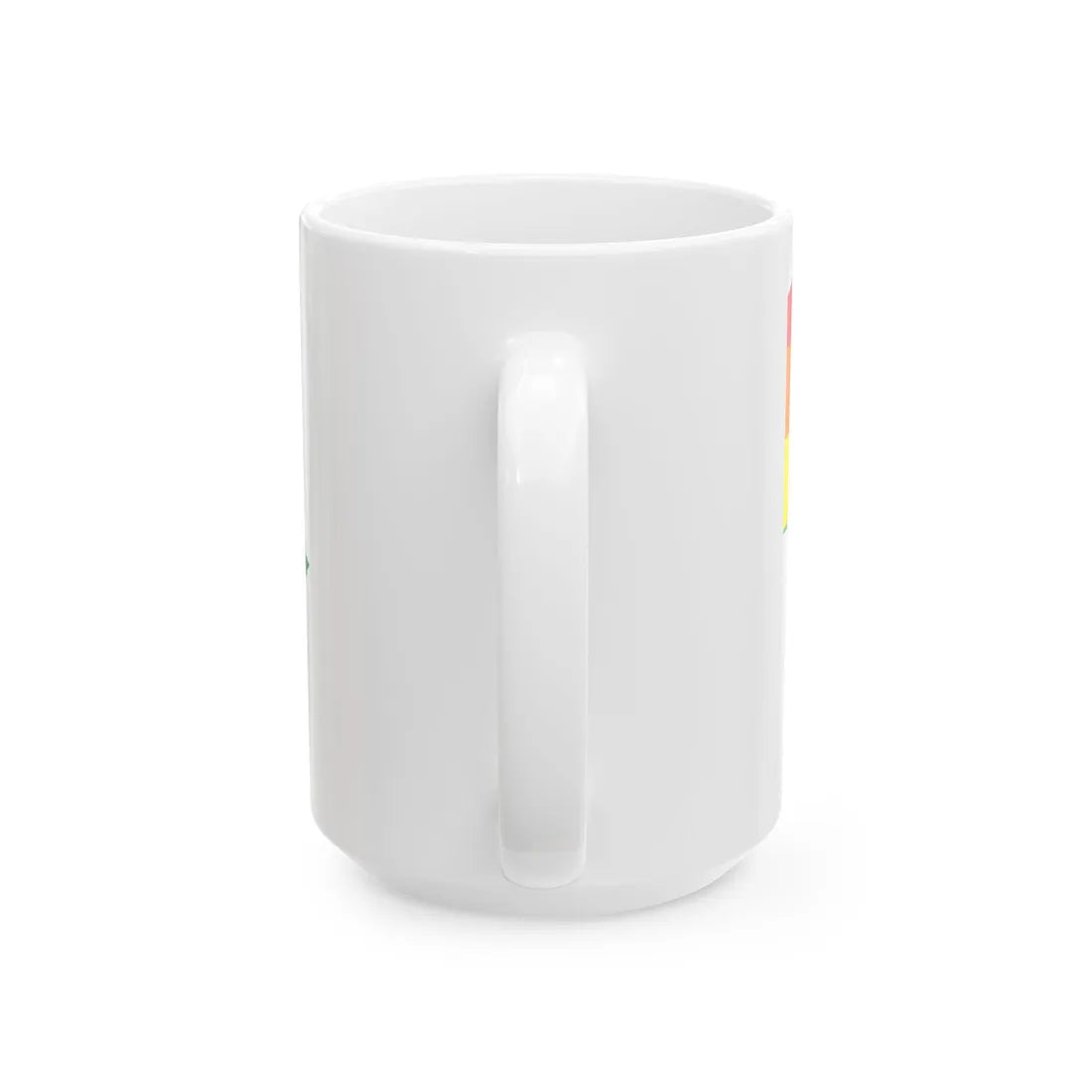LGBT flag map of Uzbekistan (Uzbekistan) White Coffee Mug - Go Mug Yourself