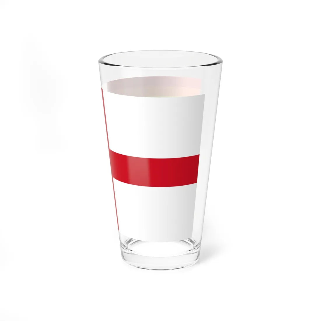 LGBT Flag of England (England) Pint Glass 16oz - Go Mug Yourself