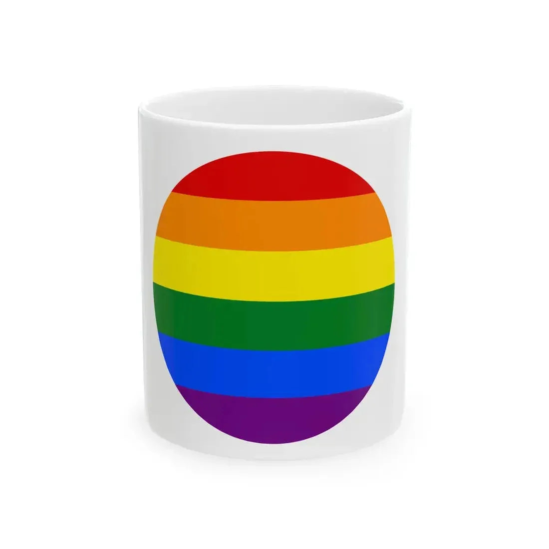 LGBT Pride Flag of Japan (Japan) White Coffee Mug 11oz - Go Mug Yourself