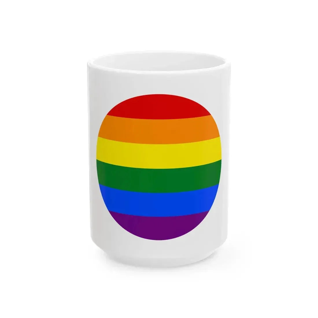 LGBT Pride Flag of Japan (Japan) White Coffee Mug 15oz - Go Mug Yourself