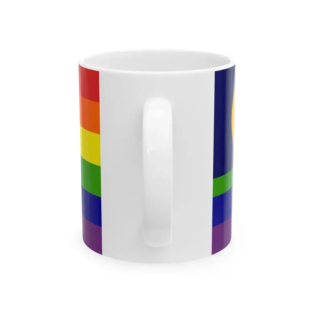 LGBT Pride Flag of Malaysia (Malaysia) White Coffee Mug - Go Mug Yourself